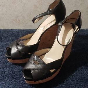 Nine west wedges size 9-1/2